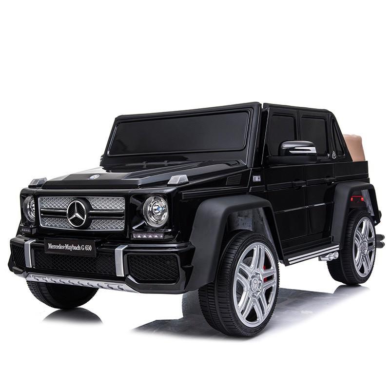 Ô tô xe điện điều khiển tự lái MERCEDES MAYBACH G650 bánh hơi ghế da cao cấp 4 động cơ (Đỏ-Trắng-Xanh-Đen)