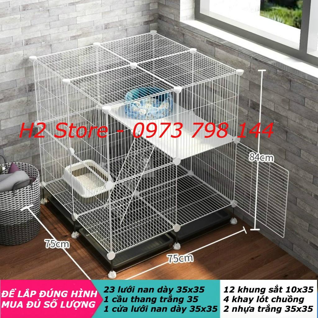 TẤM LƯỚI SẮT TĨNH ĐIỆN CHUỒNG QUÂY CHÓ MÈO Tặng 2 chốt /1 tấm (Chọn theo phân loại