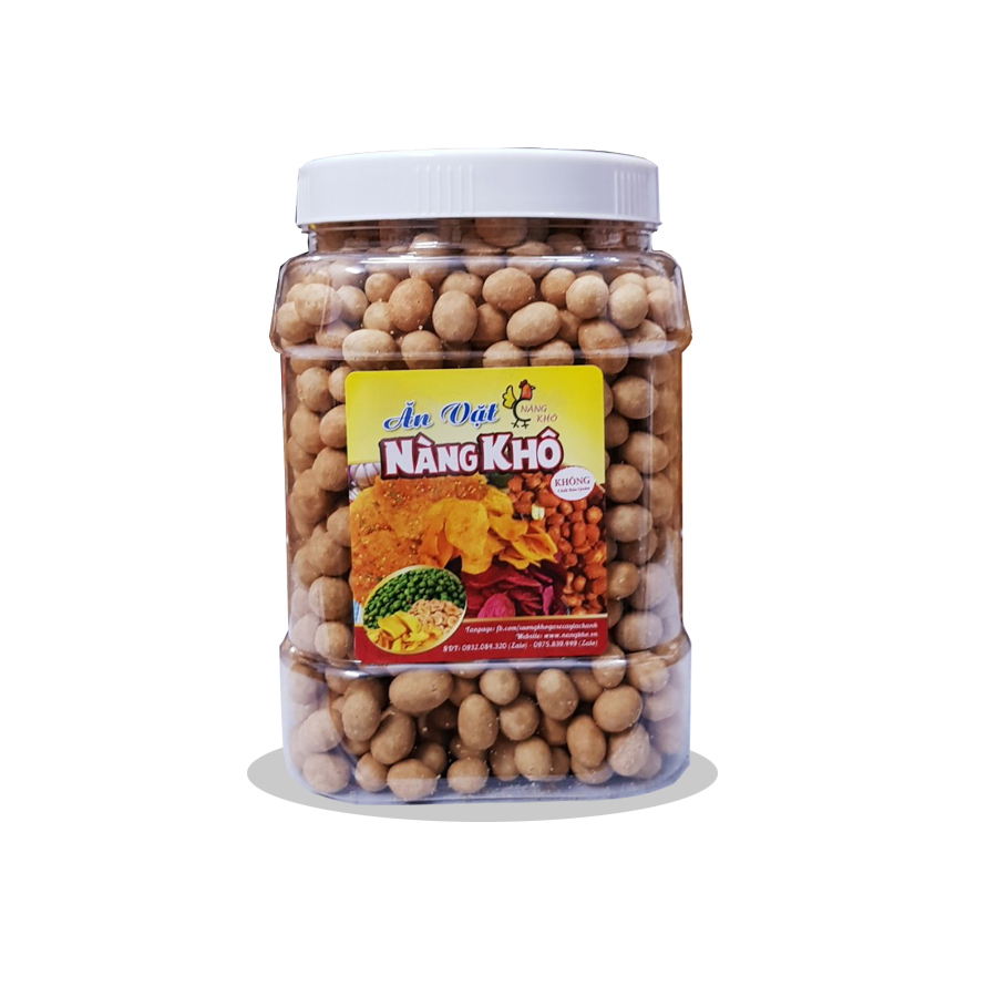 Đậu phộng da cá nước cốt dừa thương hiệu Nàng Khô - 500 gram