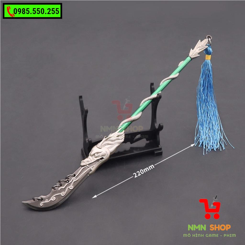 Mô hình phim Tam Quốc Chí - Thanh Long Yển Nguyệt Đ.ao 22cm