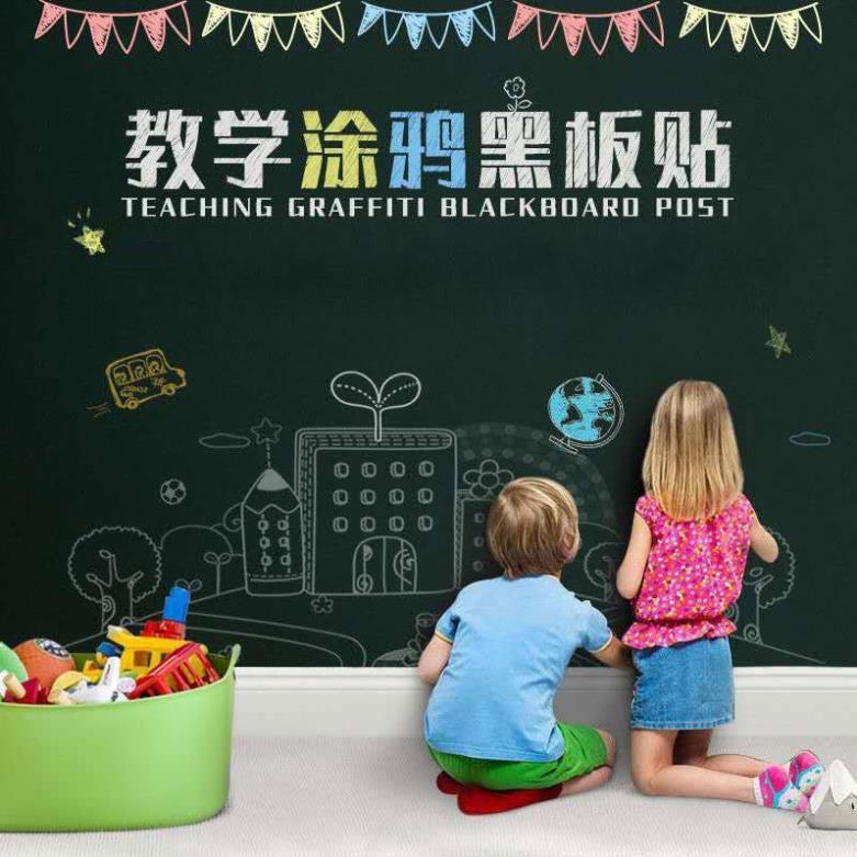 BẢNG DECAL DÁN TƯỜNG MINI CHO CÁC BÉ THÍCH VẼ VỜI, HỌC CHỮ SỐ, GHI CHÚ CÔNG VIỆC - TẶNG KÈM PHẤN