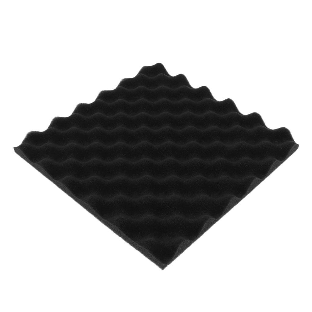 Studio Acoustic Foam Sound  Panels   Dampening Black