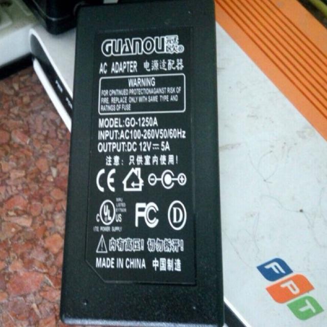 Adapter 12v 5a máy phun sương rửa xe tăng áp đổi điện 220-12v