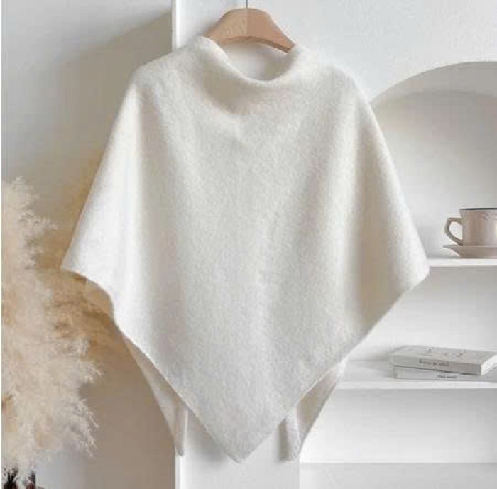 [KoSuyTu] Khăn Choàng Dệt Kim Tam Giác Giả Cashmere - Luồn Vạt Tiện Lợi - Sang Trọng Quý Phái Với Tông Ấm