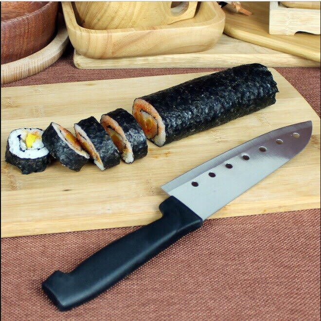 Dao cắt sushi bảy lỗ - Mỏng, nhẹ và sắc bén