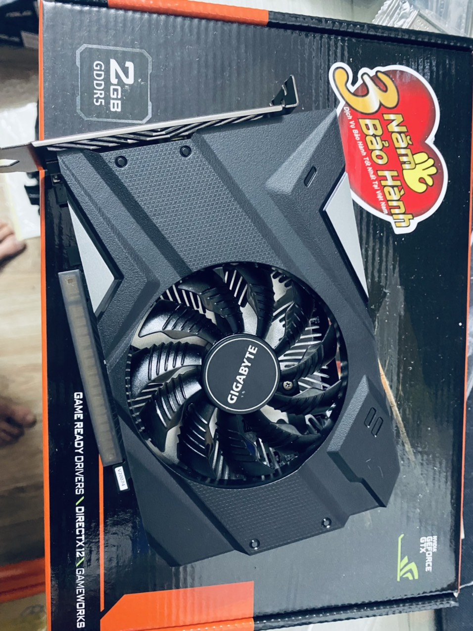 VGA (Cạc màn hình) GIGABYTE GeForce GTX 1650 4GB/D6/1FAN - HÀNG CHÍNH HÃNG