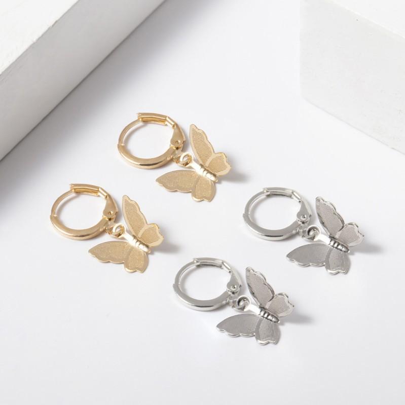 Bông tai nữ khuyên tai hình bướm