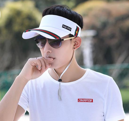 Mũ lưỡi trai thể thao cho nam cao cấp, nón kết thể thao cho nam màu trắng
