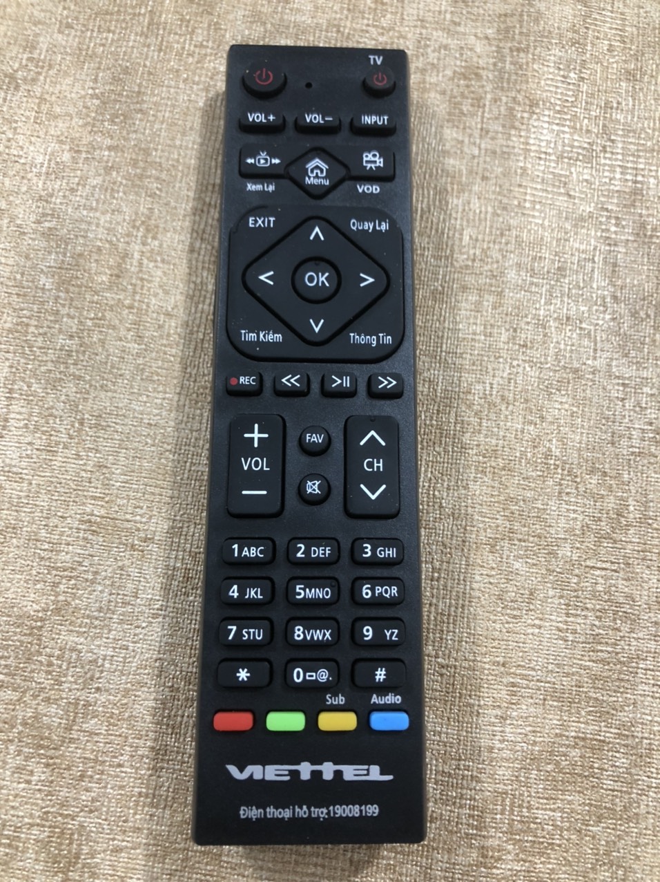 Remote Điều Khiển Dành Cho Đầu Thu TV Viettel, Truyền Hình Internet Viettel