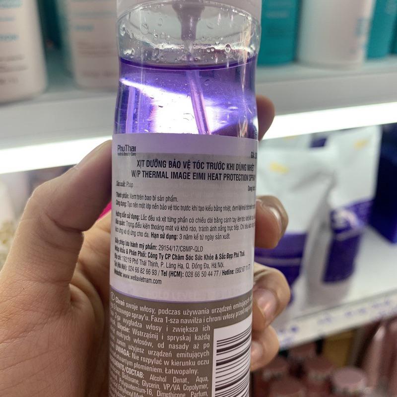XỊT DƯỠNG TÓC WELLA EIMI THEMAL IMAGE BẢO VỆ TÓC TRƯỚC KHI DÙNG NHIỆT 150ML