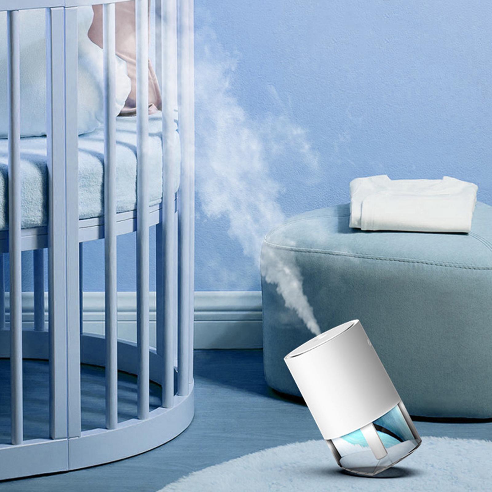 390ml USB Mini Car Home Humidifier Aroma Oil Diffuser Mist Purifier White