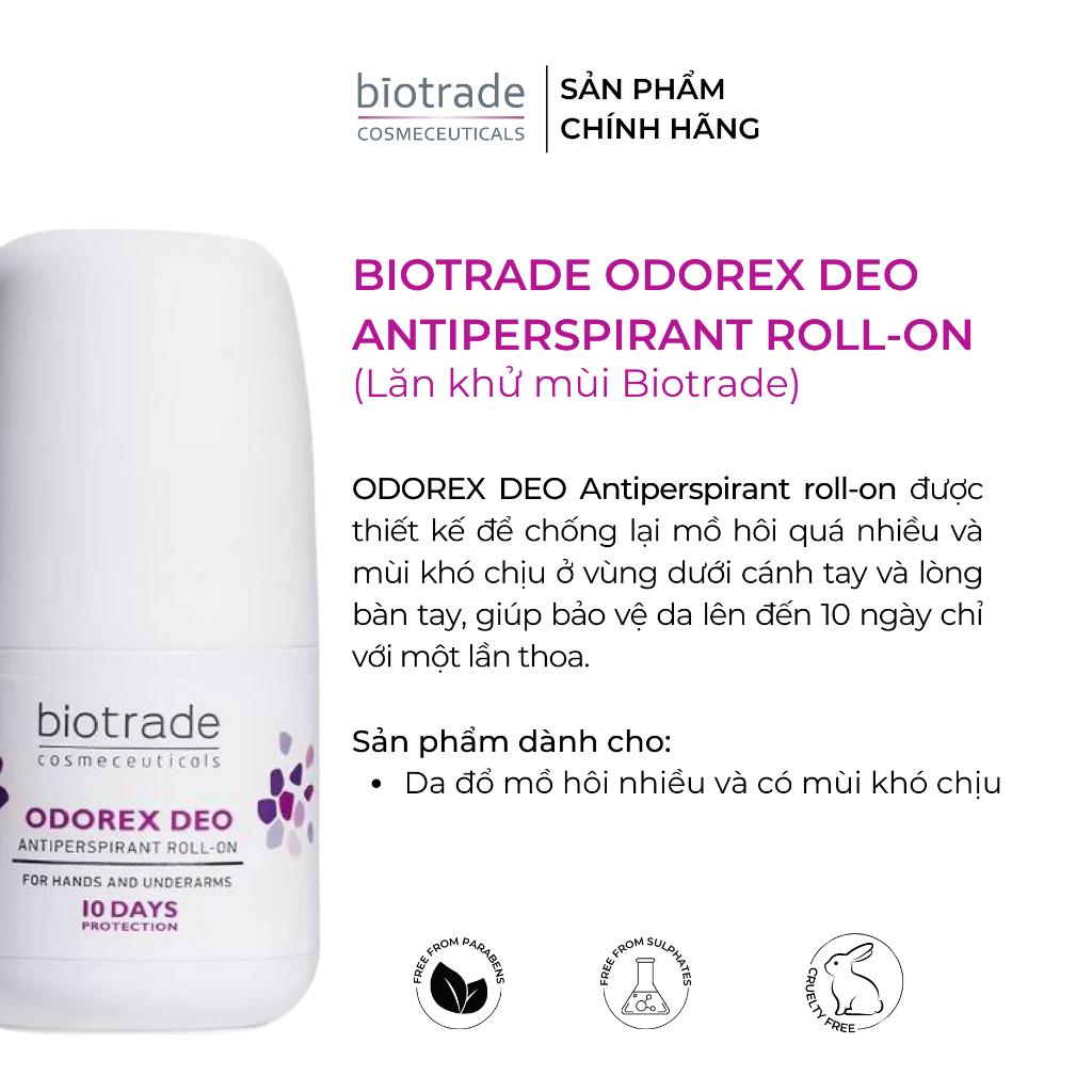 Lăn Khử Mùi Biotrade Odorex Deo Antiperspirant Roll On 40ml