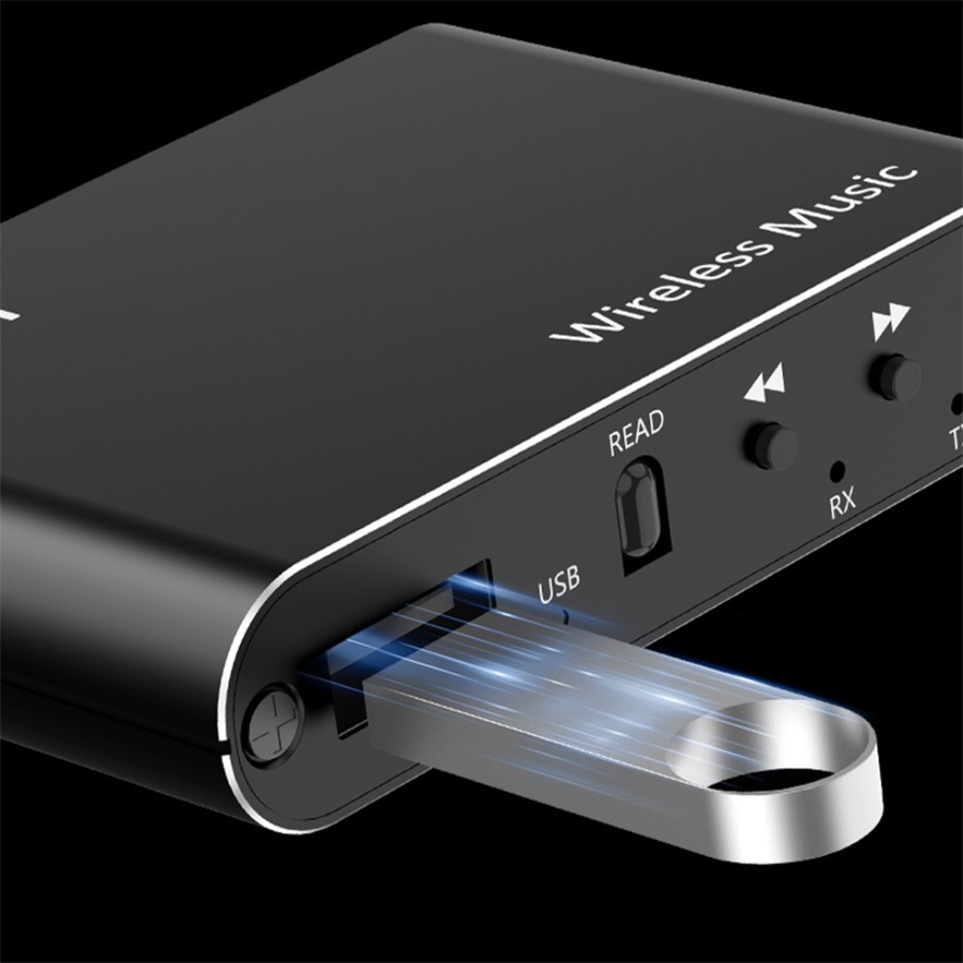 Bộ Thu Phát Âm Thanh Bluetooth 5.4 2in1 AUX 3.5mm, adapter cho loa ampli TV PC BT100 - Hàng Nhập Khẩu