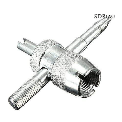 Bộ Dụng Cụ Sửa Chữa Van Xe 4 Đầu Kèm 4 Lõi Van Chuyên Dụng