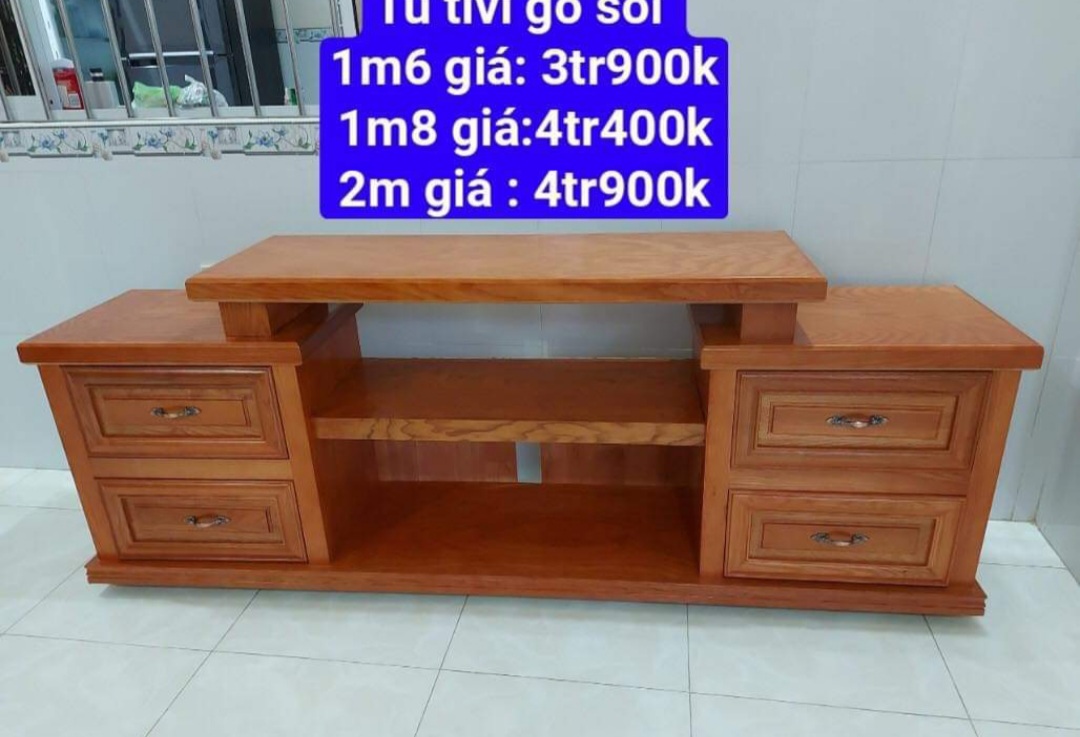 Tủ tivi -Kệ ti vi gỗ sồi siêu đẹp nhiều kích thước