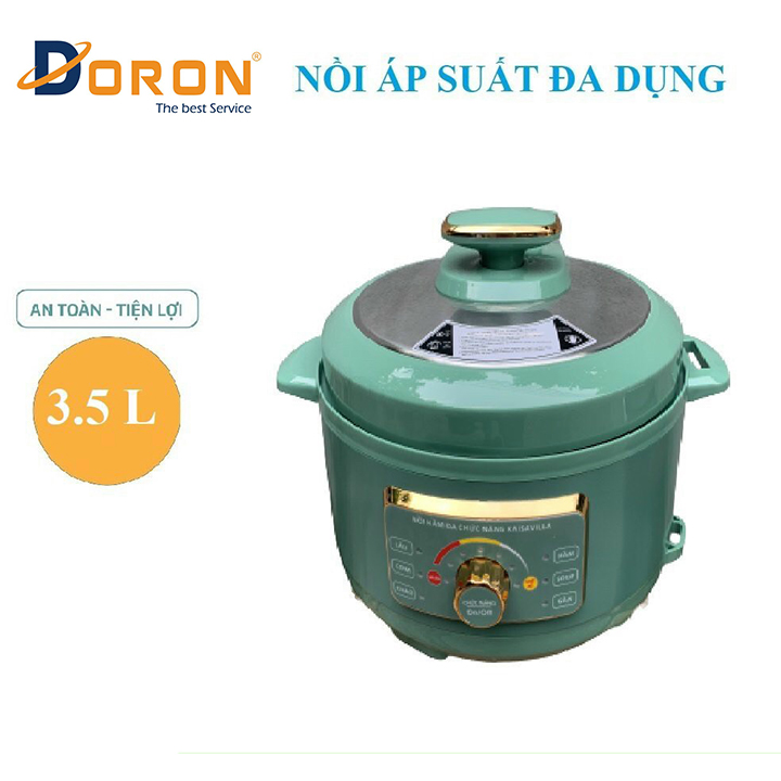 Nồi Áp Suất Điện Đa Năng KSVL Dung Tích 3.5 Lít 1300W - Hàng Chính Hãng