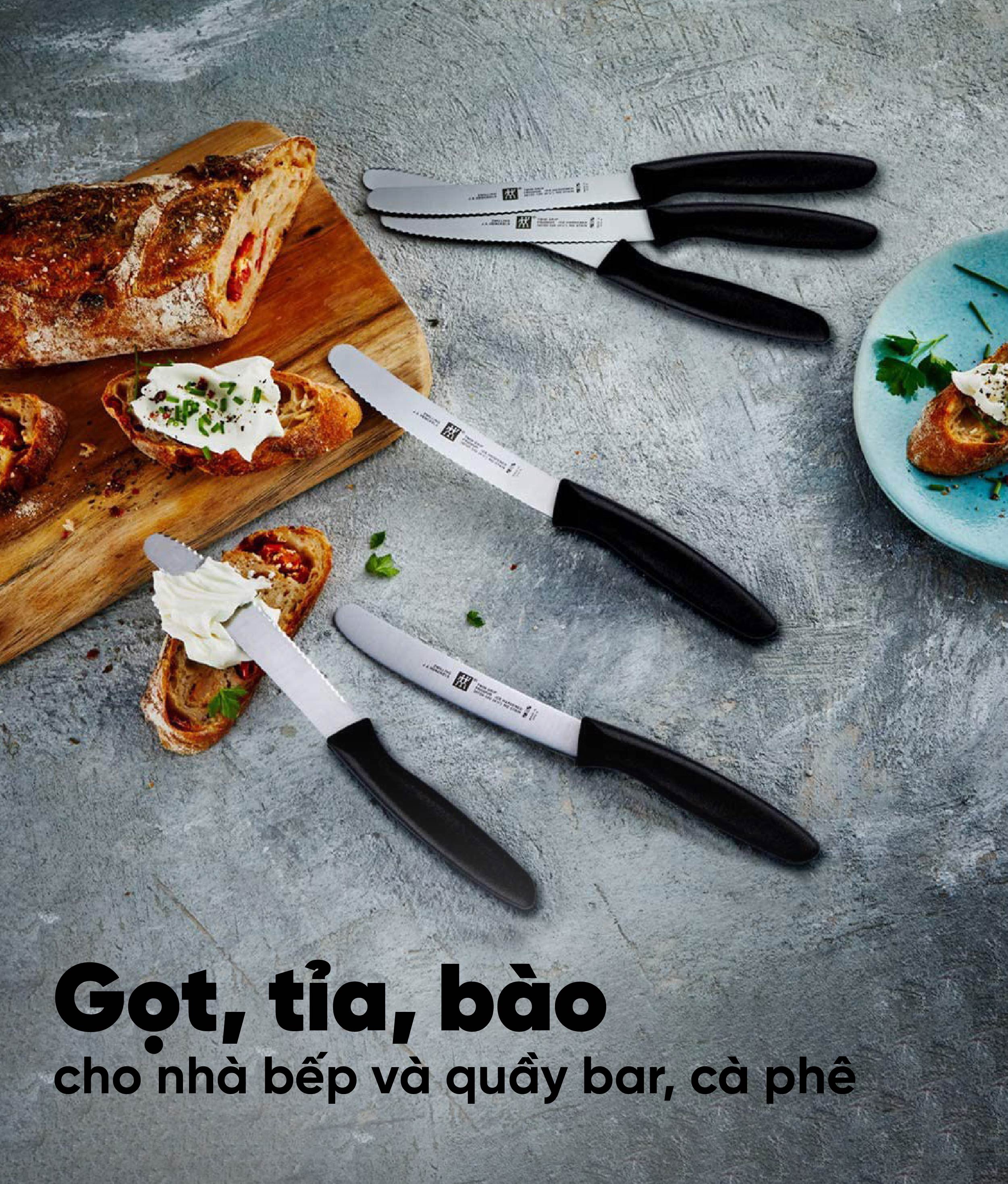 ZWILLING - Dao Gọt Twin Grip Màu Vàng - 8cm