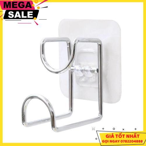Combo 2 Móc Dính Tường Treo Chậu Nhà Tắm, Móc Inox Treo Đồ Gia Đình Tiện Tiện Ích - Giao Hàng Toàn Quốc