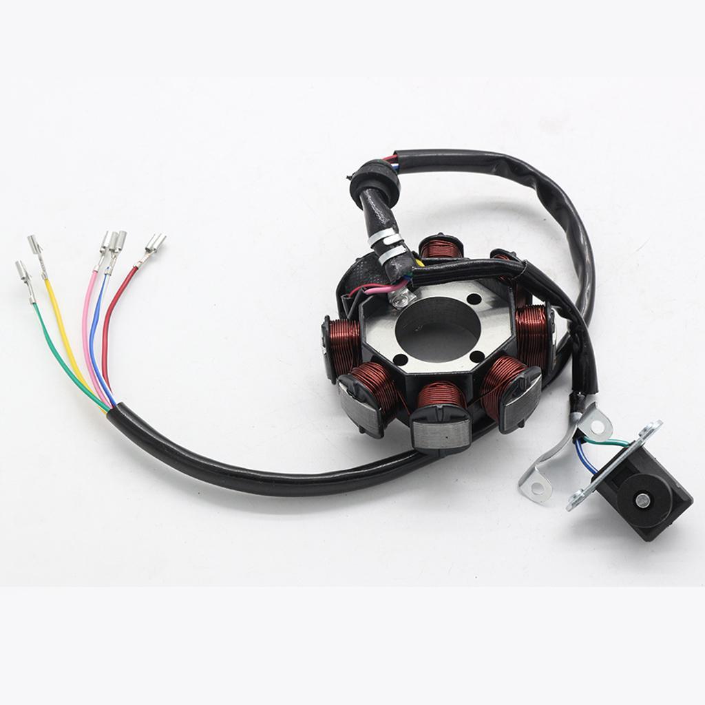 12V Metal New Magneto Stator Ignition Coil Armature Module fit for ATV Motorcross Motorbike