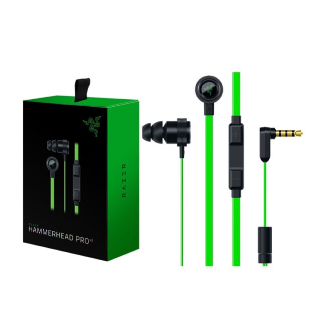 Tai nghe Razer Hammerhead Pro V2 In-Ear Headset_RZ04-01730100-R3A1 - Hàng Chính Hãng