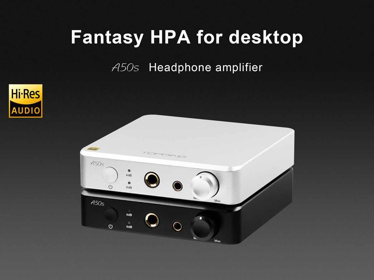 Topping Aa50s - Bộ Preamplifier Công Nghệ NFCA Dùng Cho Headphone Single-End Cổng 6.35mm SE và 4.4mm - Hàng Chính Hãng