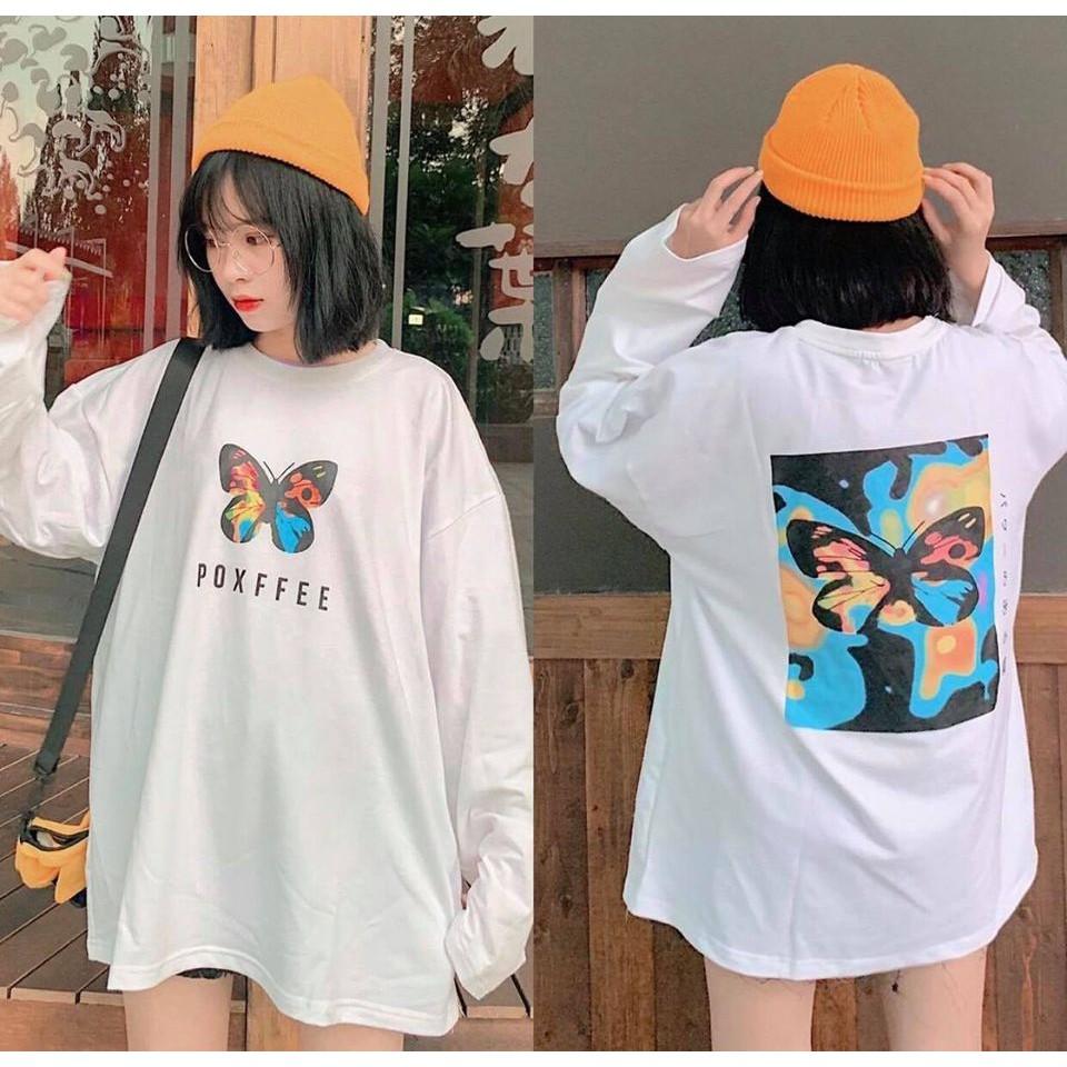 ÁO SWEATER POXFFEE BUTTERFLY UNISEX - ÁO SWEATERS BƯỚM 3 MÀU ĐẸP