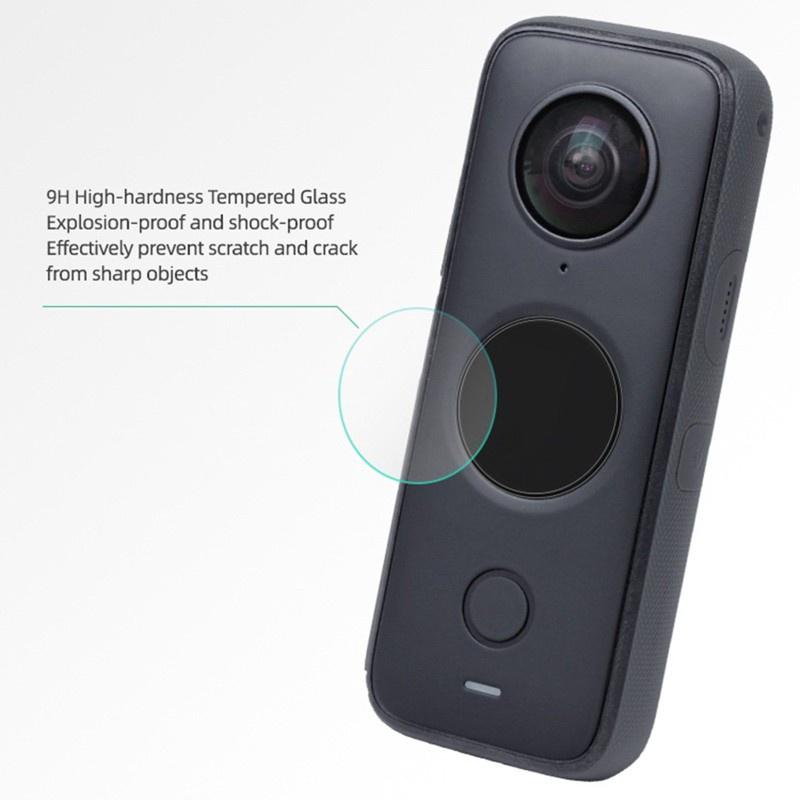 Kính Cường Lực Bảo Vệ Ống Kính Máy Ảnh Chống Trầy Cho Insta360 One X2