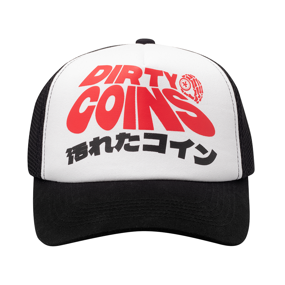 DirtyCoins Wavy Trucker Hat