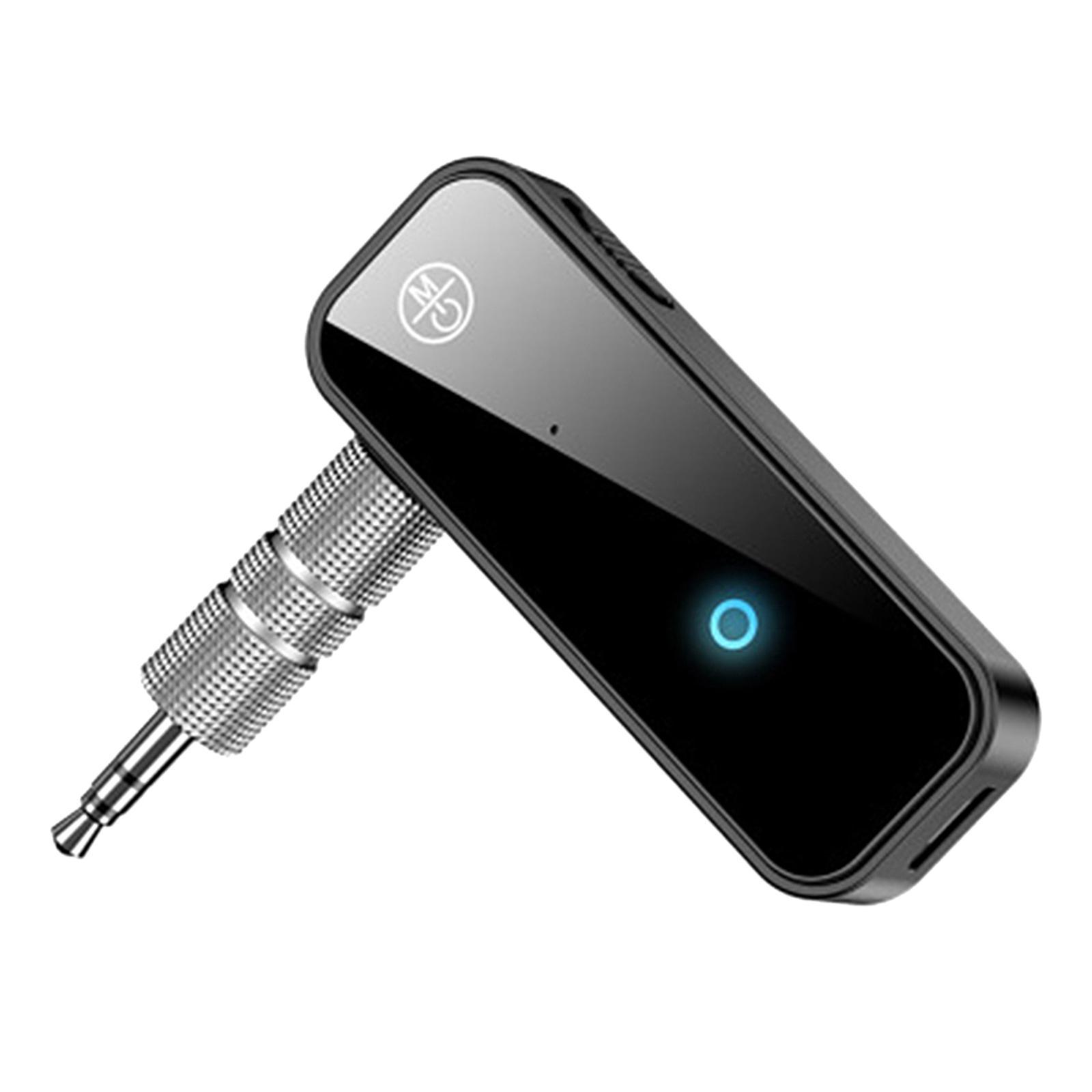 Bluetooth 5.0 Receiver 2 IN 1 Wireless Audio 3.5mm Aux Adapter