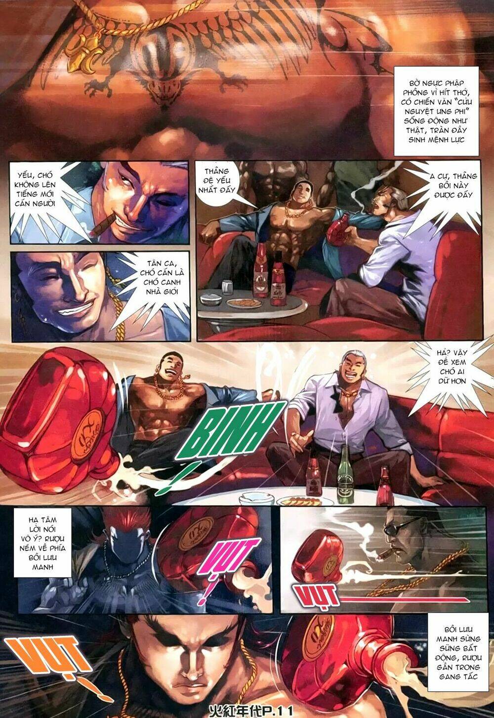 hỏa hồng niên đại hắc cốt đường chapter 153 8