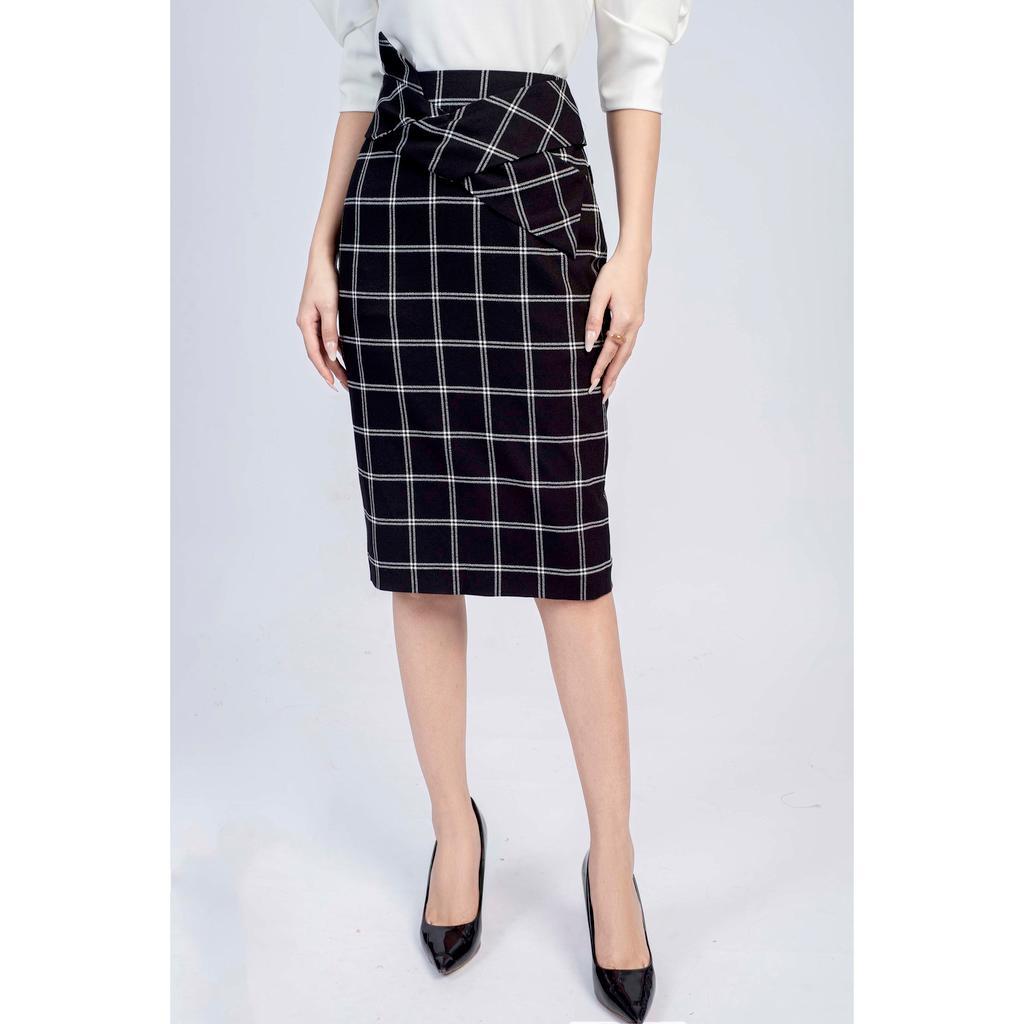 Chân váy bút chì, đính nơ to MMOutfit M-JU060621084