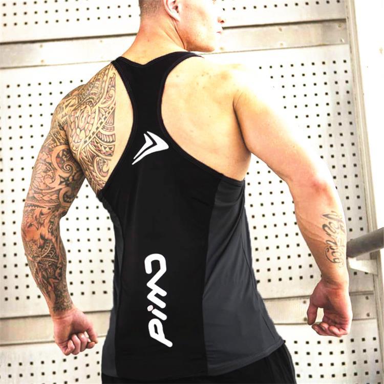 Áo ba lỗ gym nam cao cấp PIMD BX-7 - Mẫu áo logo Gymshark hàng tuyển chọn