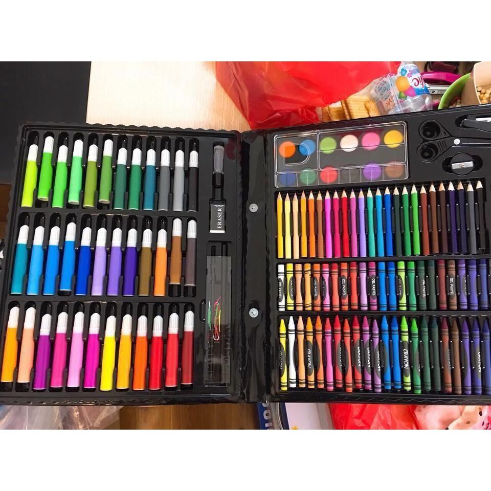 Bộ bút màu 150 món cho bé tập vẽ