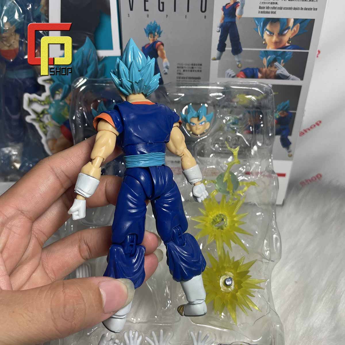 Mô hình Vegito SHF - Mô hình Vegito có khớp - Mô hình Dragon Ball