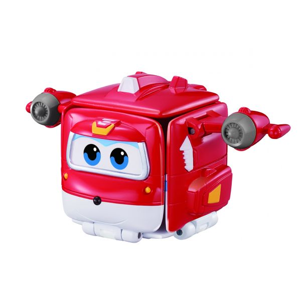 Đồ chơi mô hình SUPERWINGS Hộp biến hình Super wings- Jett tia chớp YW740571