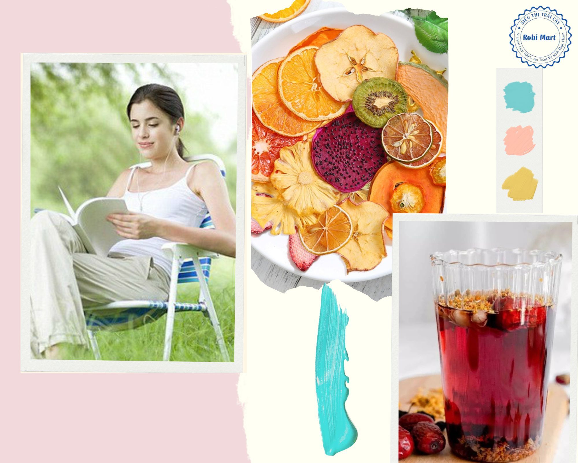 Set 10 gói Detox vip 5 vị - Không kèm bình hộp túi vải