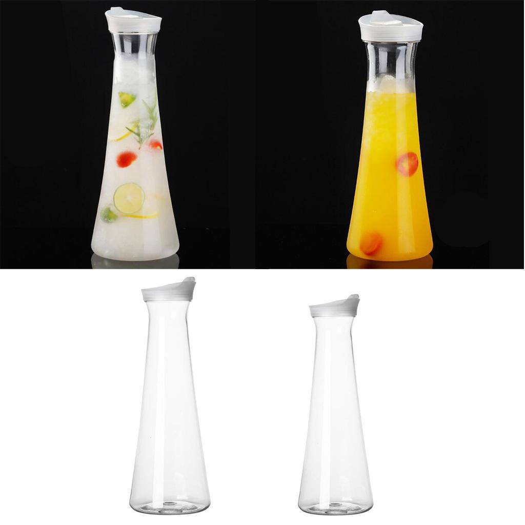 4X Water Pitcher Juice Jar Beverage Serving Jugs Beer Waist pot 1500ml