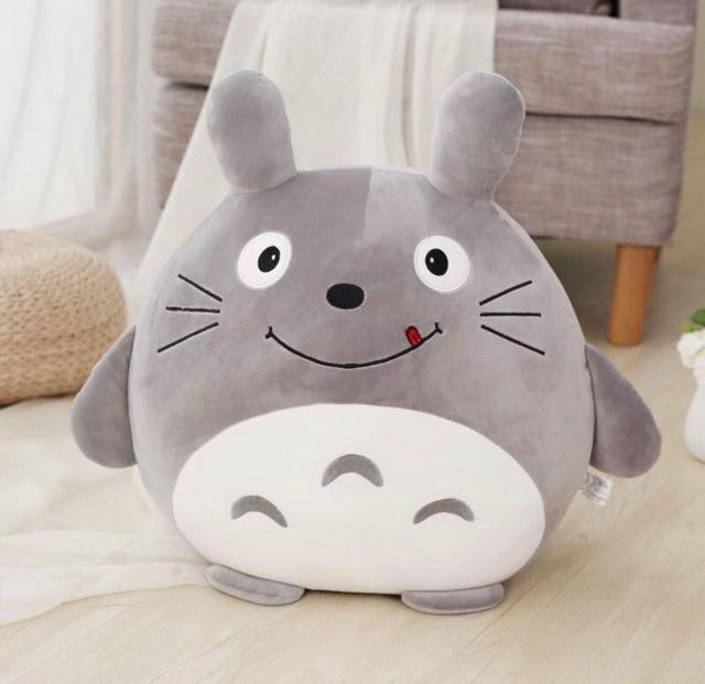 Bộ chăn gối văn phòng đa năng 3in1 hình totoro biểu cảm