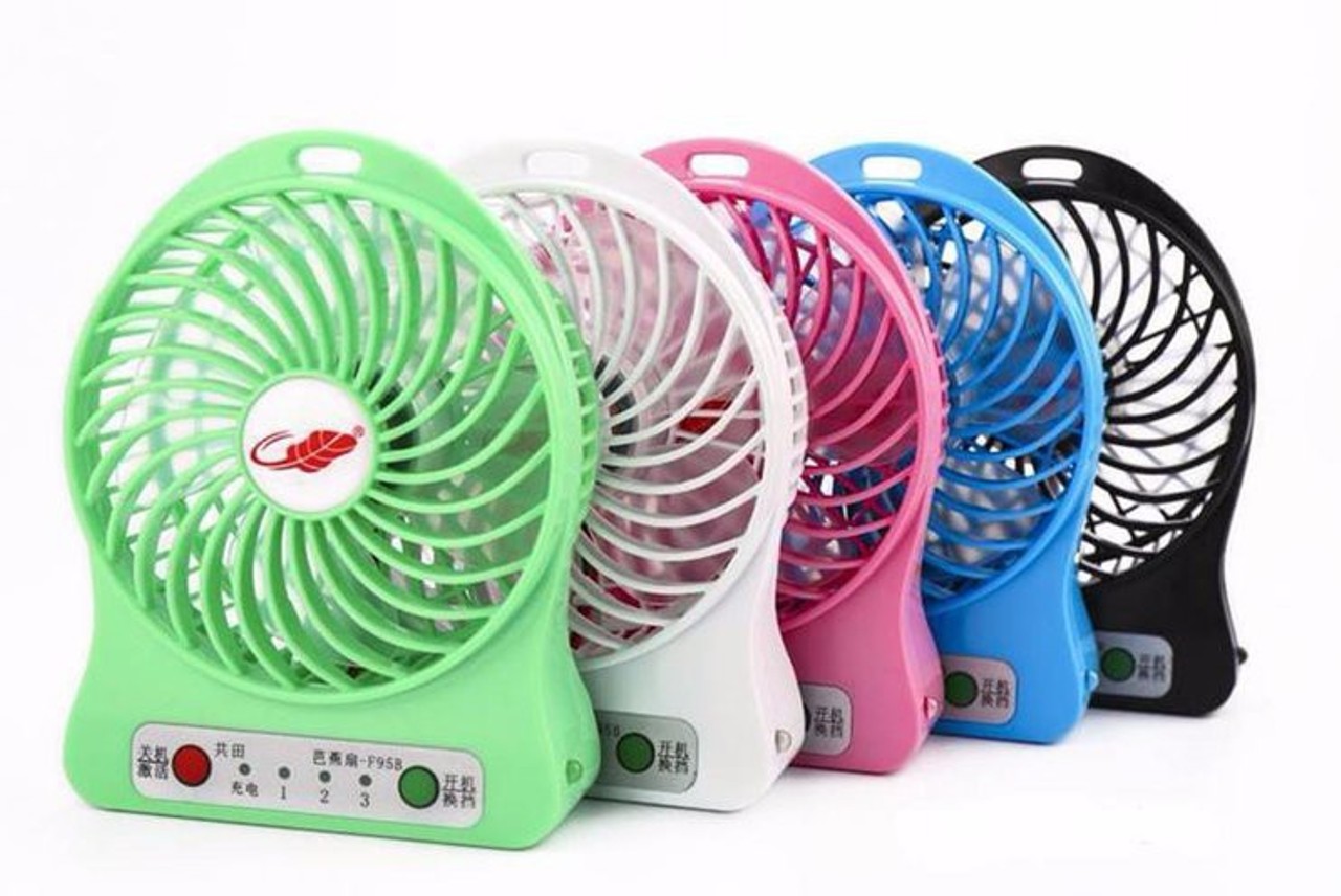 Quạt mini 3 tốc độ sạc pin