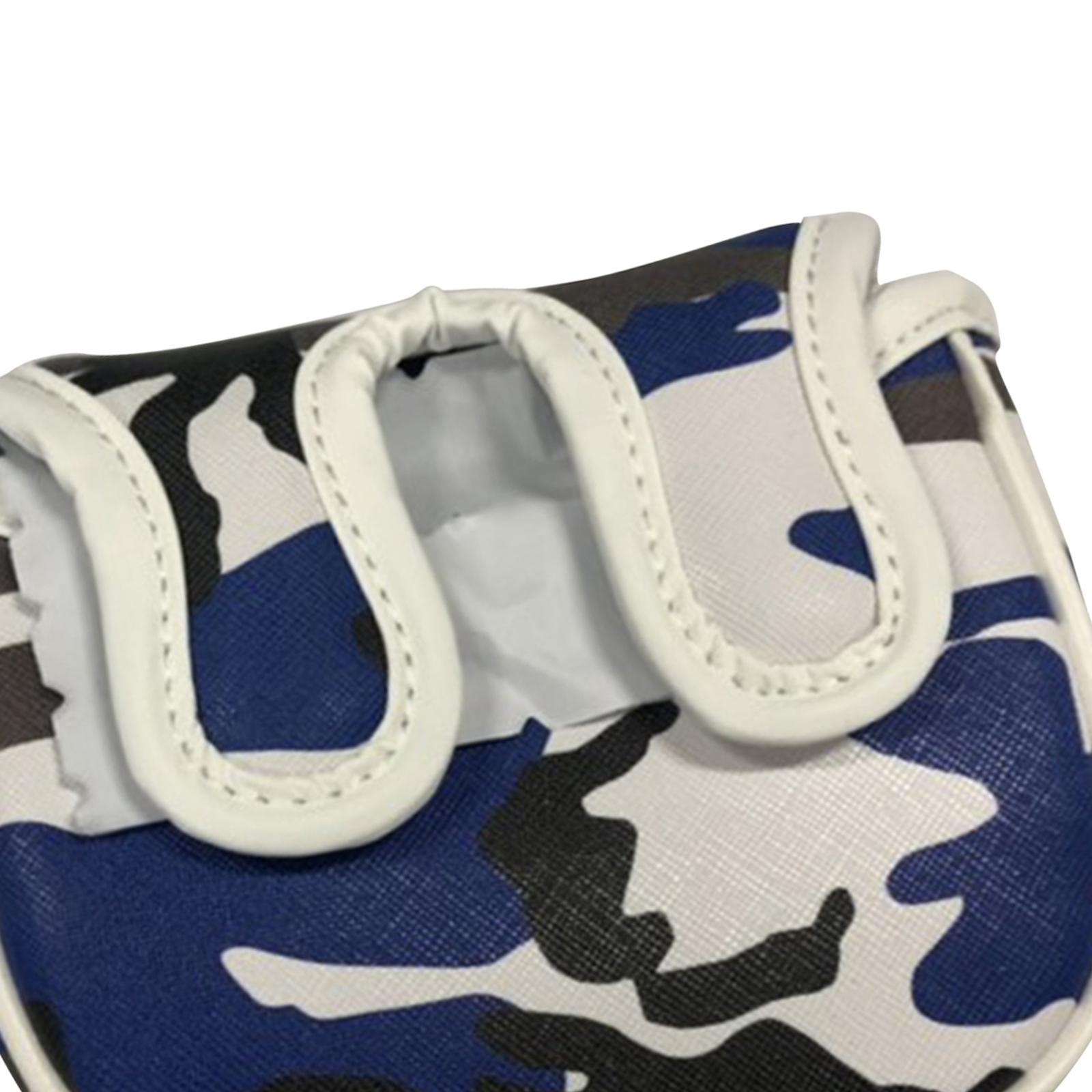 Golf Club Center Shaft Head Cover Mallet Putter Headcover & Magnetic Closure