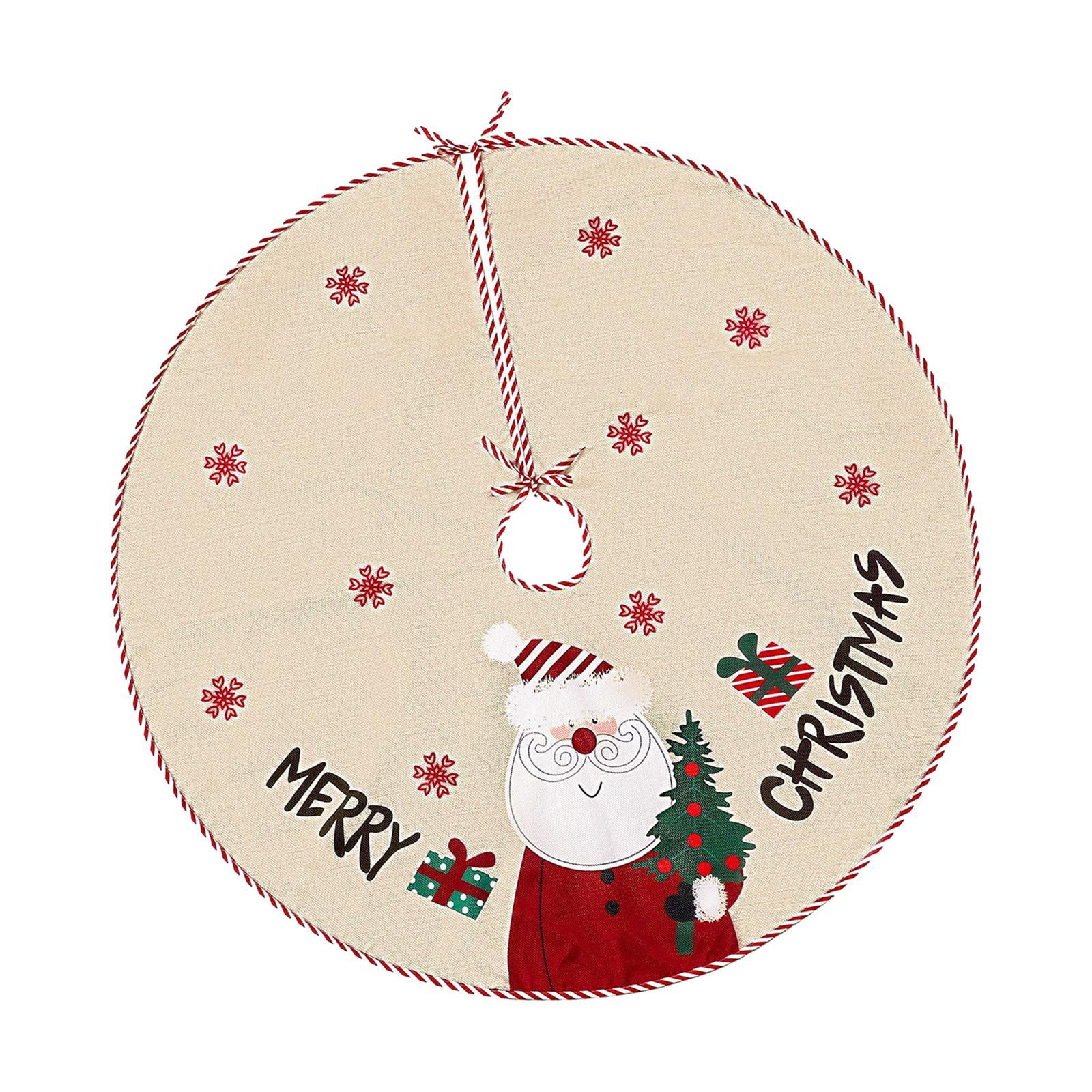 Christmas Tree Skirt Christmas Tree Apron for Valentine's Day Party New Year