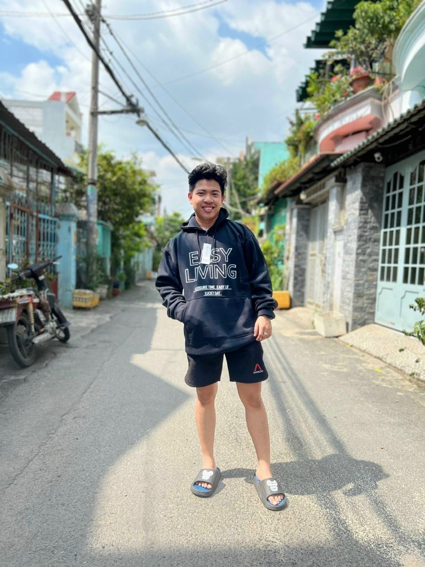 Hoodie nỉ ngoại form dày