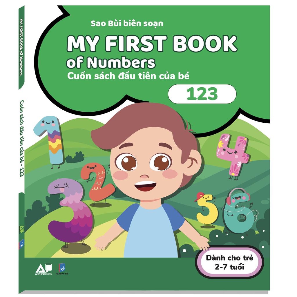 My First Books Of Numbers Cuốn Sách Đầu Tiên Của Bé 123