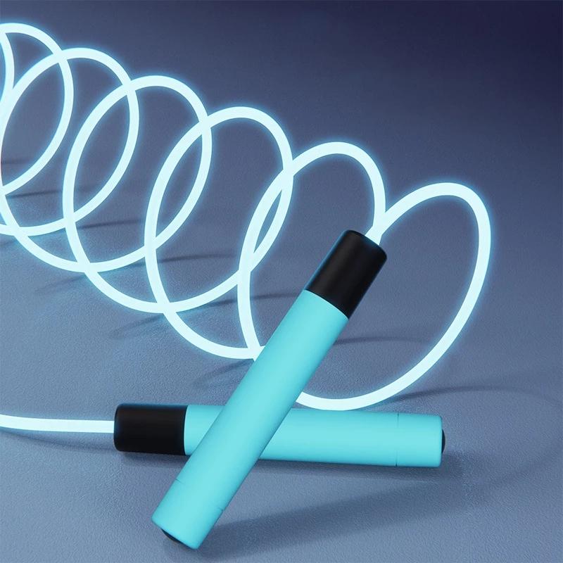 Phát Sáng Bỏ Qua Dây Có Thể Điều Chỉnh Độ Dạ Quang Ban Đêm Dây Nhảy Tập Thể Dục LED Sáng Bỏ Qua Dây Tập Thể Dục Tập Thể Dục Tại Nhà Thon Gọn Cơ Thể