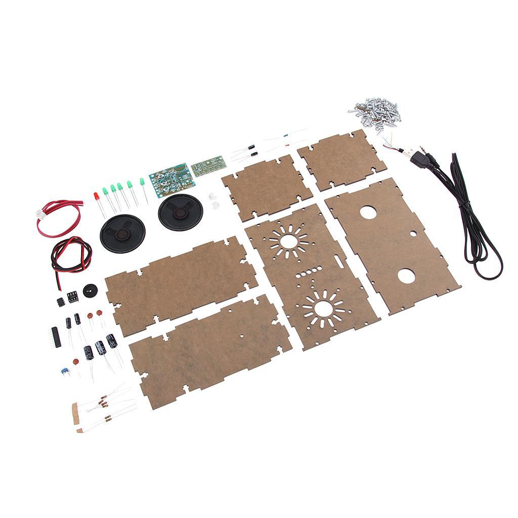 DA2822M Power Amplifier Kit KA2284 Level Indicator Module BTL Audio Speaker