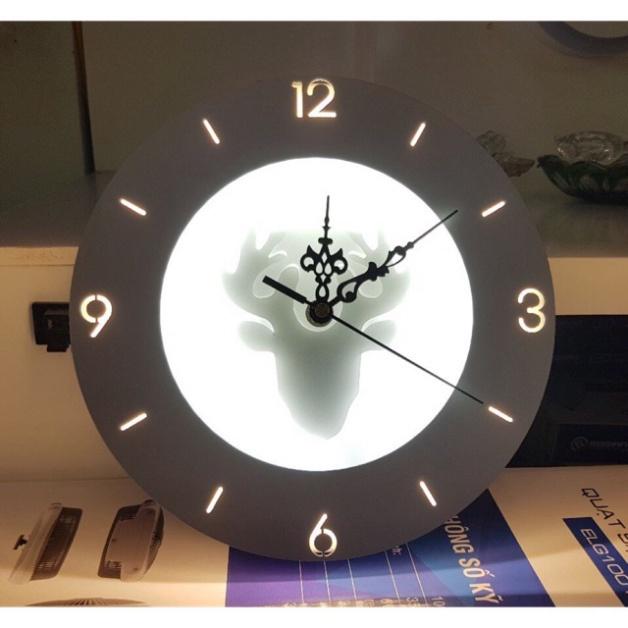 Đèn tường led đồng hồ DT