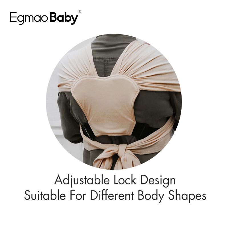 Tất Cả Trong 1 Co Giãn Len Cho Bé Baby Sling Trẻ Sơ Sinh Tàu Sân Bay Điều Dưỡng Da Tay Lưới Bọc Quạt Có Thể Điều Chỉnh X em Bé