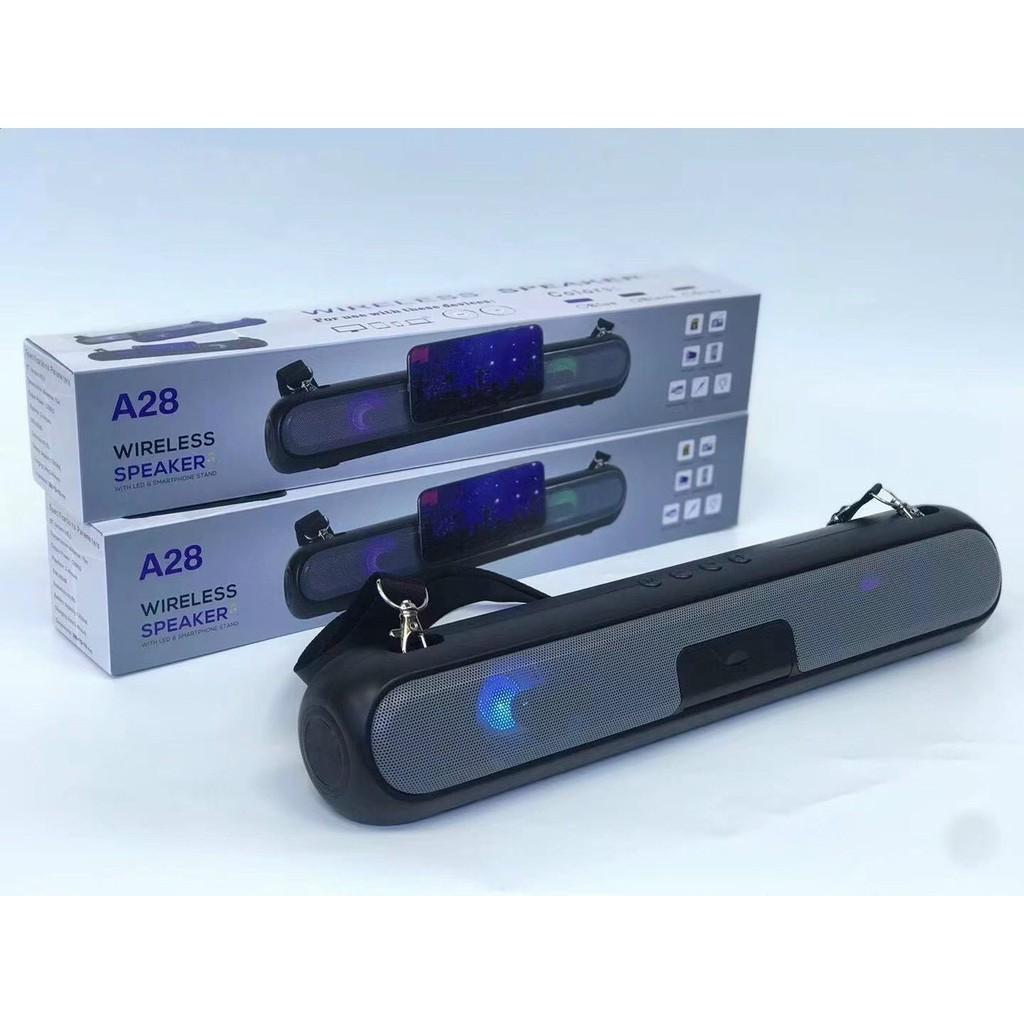 Loa bluetooth dài A28 hàng cao cấp chất lượng nghe nhạc cực chất
