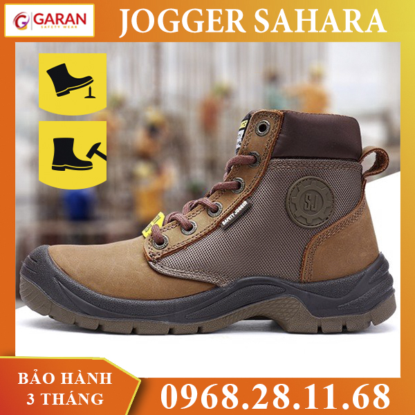 Giày Bảo Hộ Lao Động Nam Safety Jogger Dakar Màu Nâu