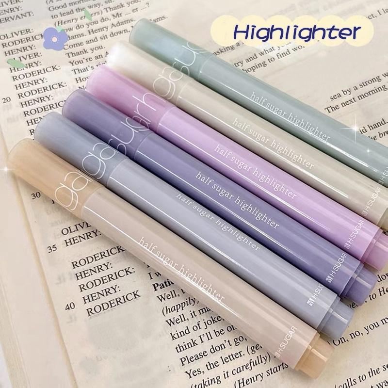 Set 6 Bút Dạ Quang Dùng Để Trang Trí